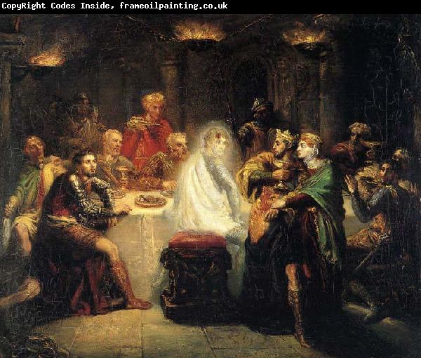 Theodore Chasseriau The Ghost of Banquo